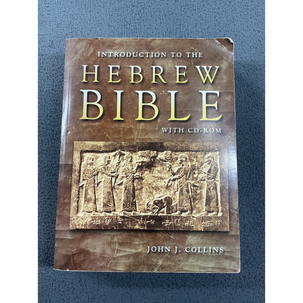 Introduction To The Hebrew Bible With CD-ROM John J. Collins Fortress PB 2004